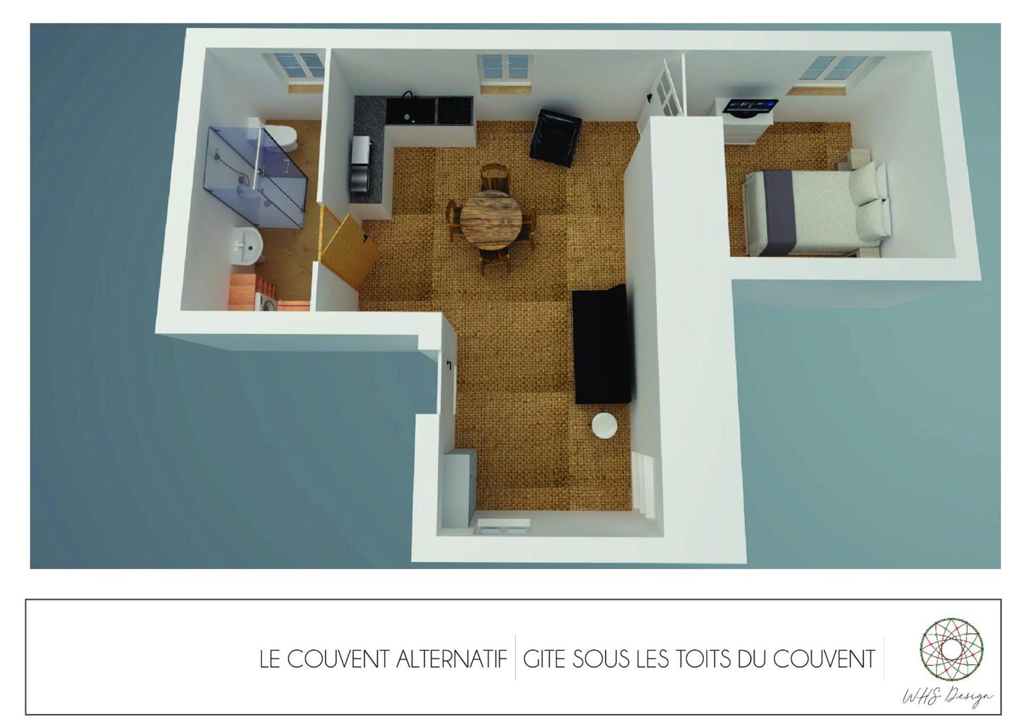 Les Gites Du Couvent Alternatif Camlez Habitación foto